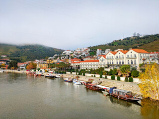 Pinhao Douro valley river Portugal