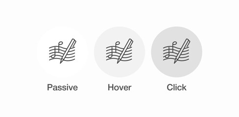 music notes icon sign vector