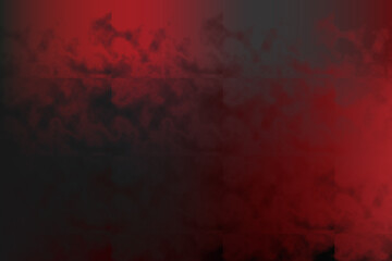 Abstract red and black smoky texture with a gradient effect, evoking a sense of mystery and depth, perfect for digital art backgrounds