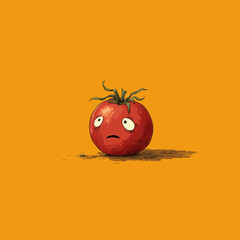 A depressed tomato