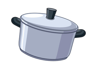 Stainless steel boiling pot kitchenware
