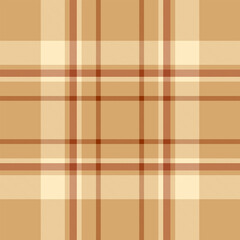 Warm tartan seamless pattern. A cozy plaid design in earthy tones. Ideal for backgrounds, textiles, or festive designs. Versatile for any creative project.