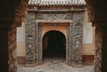 Les rues de la Médina d'Agadir au Maroc