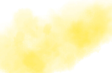 Hand made Abstract yellow watercolor background soft pastel texture with gradient wash perfect for digital paper or design element Transparent P