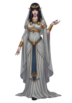 Suspicious Nobles &ndash; Elven Manipulator by fredcalil