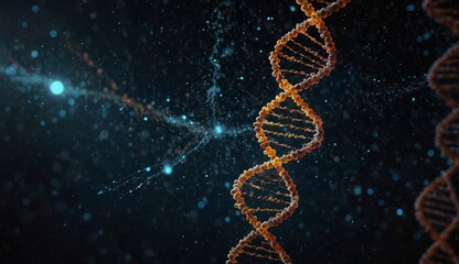 dna helix background