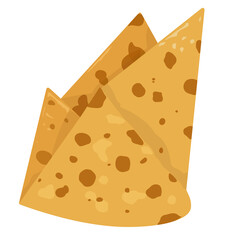 Triangle Tortillas Illustration