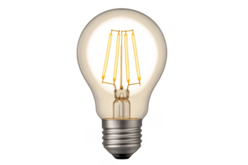 Led filament light bulb innovating energy saving