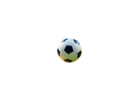 small soccer ball isolated png isolated