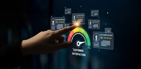 Customer experience review analysis, customer satisfaction improvement, feedback data evaluation,...