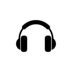Headphone icon vector for web and mobile app. headphone sign and symbol