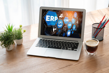 ERP enterprise resource planning software for modish business to plan the marketing strategy