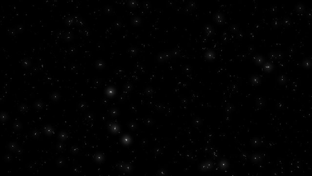 Stars in space backround