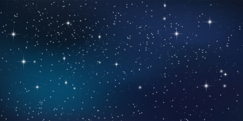 Star universe background, Stardust in deep universe, Milky way galaxy, Vector Illustration.