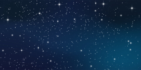 Star universe background, Stardust in deep universe, Milky way galaxy, Vector Illustration.