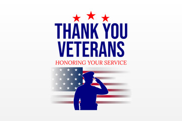 thank you veterans honoring your military service