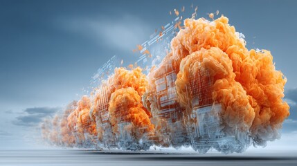 Comprehensive agentic campaign flow icon concept illustrating effective campaign flows and orchestration in marketing