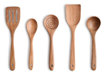 Wooden Kitchen Utensil Set