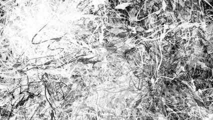 ink Abstract art painting expressionism monochrome splatter texture artistic design