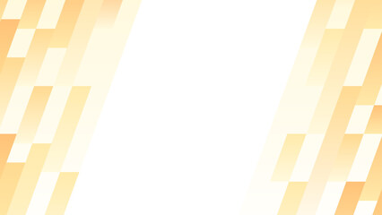 オレンジのグラデーションの上昇する平行四辺形の飾りフレーム