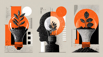 Powerful Visual Metaphors Representing Growth, Challenge, and Innovation