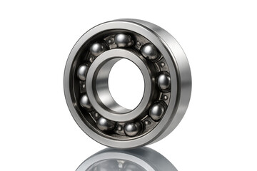 Ball bearing showing industrial mechanical part technology