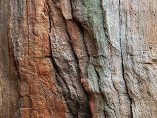 Obraz premium Weathered Tree Trunk Texture Close-up