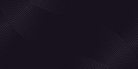 Black abstract background with glowing grey dotted line design. Modern and trendy sporty background concept for covers, advertisements, brochures, presentations and websites. VOL. 5