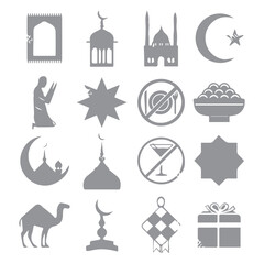 Muslim Culture Icons