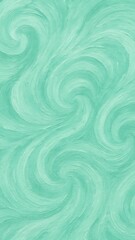 Swirling mint abstract texture mobile wallpaper