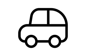 車のシンプルなベクターアイコン