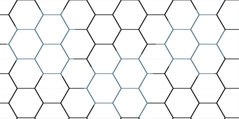 Abstract seamless hexagonal pattern texture illustration for geometric vector design or honeycomb wallpaper