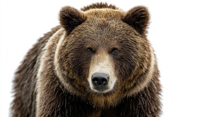 Brown bear wildlife animal mammal nature forest predator