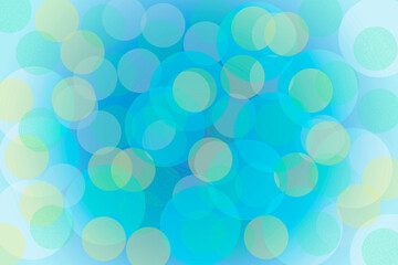 Bokeh Pattern Illuminated Space Soft Colorful Circle Glossy Illustration Background Blue Blue