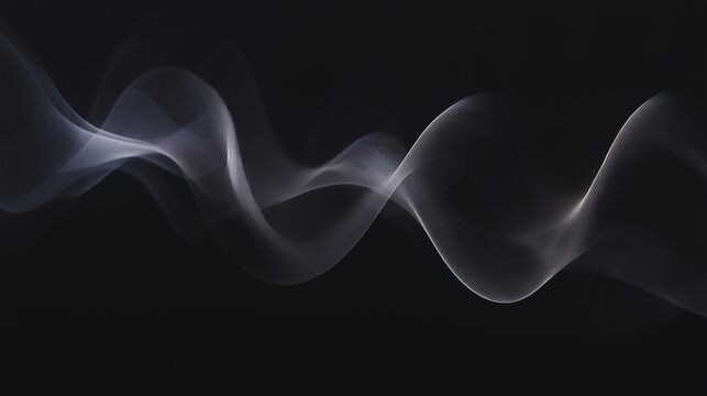 vibration. Low-frequency sound waves vibrating on dark background visualization. STEM education sheets, lab safety posters, designed for STEM education and laboratory safety posters.