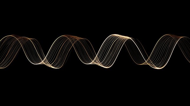 vibration. Low-frequency sound waves vibrating on dark background visualization. STEM education sheets, lab safety posters, designed for STEM education and laboratory safety posters.