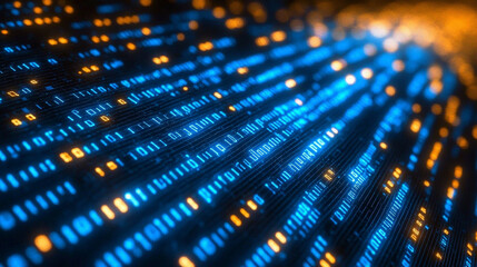 An AI network visualized as a glowing digital web, with interconnected nodes radiating vibrant light. The hyperrealistic scene symbolizes connectivity, intelligence, and the luminous flow of data in a