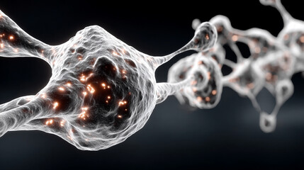 An AI network visualized as a glowing digital web, with interconnected nodes radiating vibrant light. The hyperrealistic scene symbolizes connectivity, intelligence, and the luminous flow of data in a