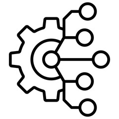 Digital Transformation Icon