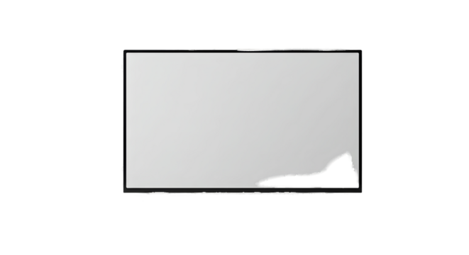 Abstract Light Gray Rectangle With Black Shape Corner Realistic Photo