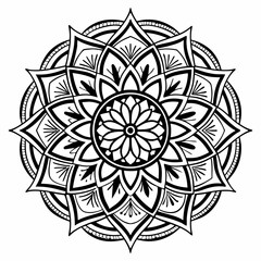 Mandala, reminiscent of banknote security patterns