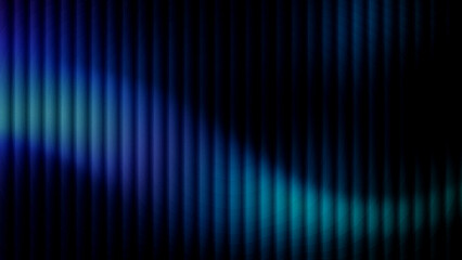 dark abstract blue and teal gradient background with vertical stripes and a soft glowing wave effect