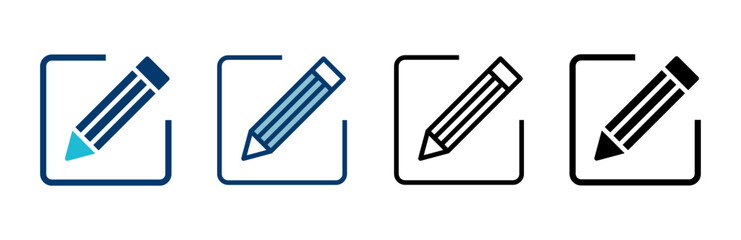 Edit icon vector isolated on white background. Pencil icon. sign up Icon vector. edit text