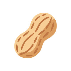 peanuts isolated on white background