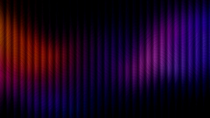 dark futuristic background with vertical ribbed texture and a warm to cool glowing gradient with subtle waves