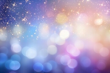 Obraz premium Abstract shining stars background light lighting outdoors.