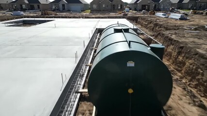 Septic Tank Installation Underground Plumbing System