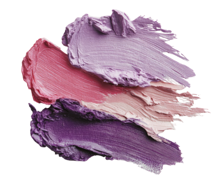 Swirls of mauve, pink, lavender abstract paint textures