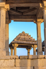 Royal cenotaphs at Badabagh near Jaisalmer India. These were constructed by the Kings of Jaisalmer...