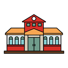 A busy train station with platforms, waiting passengers, and arriving trains. The scene captures travel, motion, and connection in a lively transportation hub.
